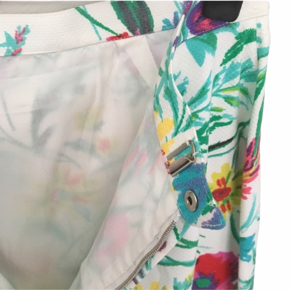 Vintage 90s: new Thierry Mugler 𑁍 Peplum Jacket Skirt Suit 𑁍 Floral Print 𑁍 - Picture 9 of 12